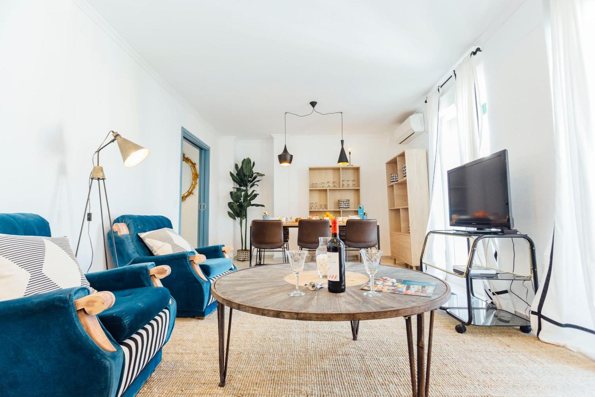 Апартаменти Stunning And Colorful- 4Bd 2Bth- Santa Cruz Севілья Екстер'єр фото